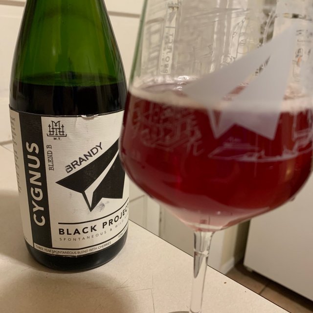 CYGNUS: Brandy Barrel Aged (Blend B) by Black Project Spontaneous & Wild Ales