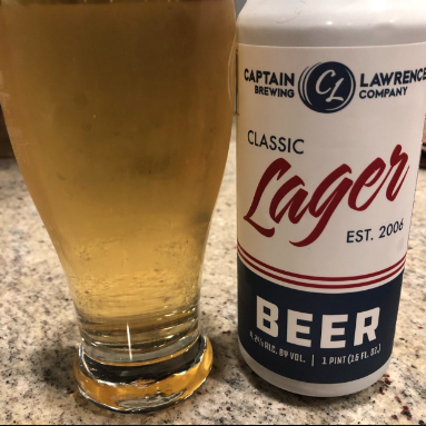 Classic Lager by Captain Lawrence Brewing Company