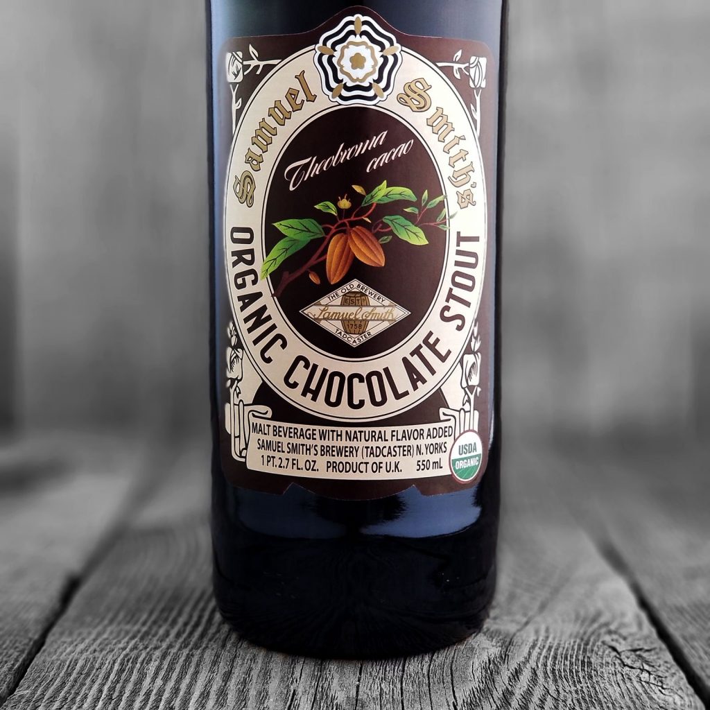 Organic Chocolate Stout by Samuel Smith