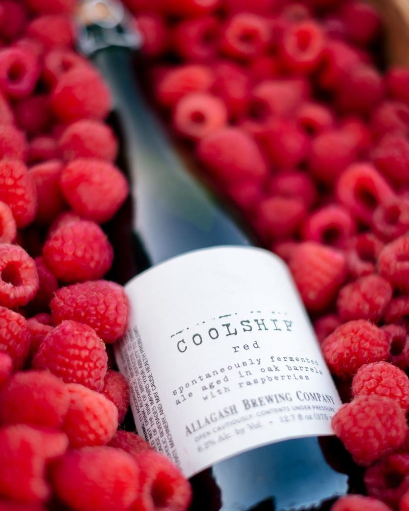 Coolship Red by Allagash Brewing Company