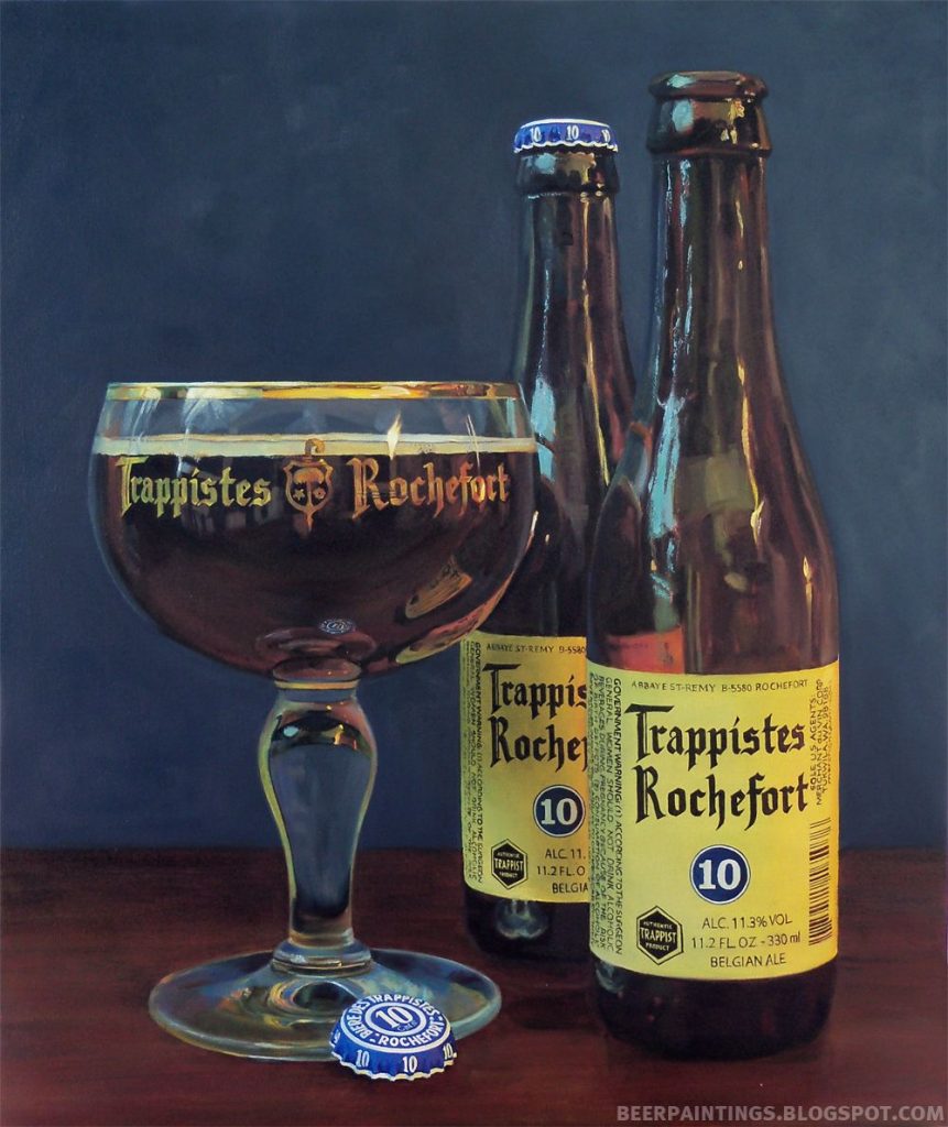 Trappistes Rochefort 10 by Abbaye Notre-Dame de Saint-Rémy