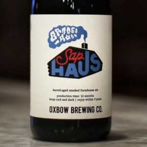 Oxbow Brewing Company Barrel-aged Sap Haus