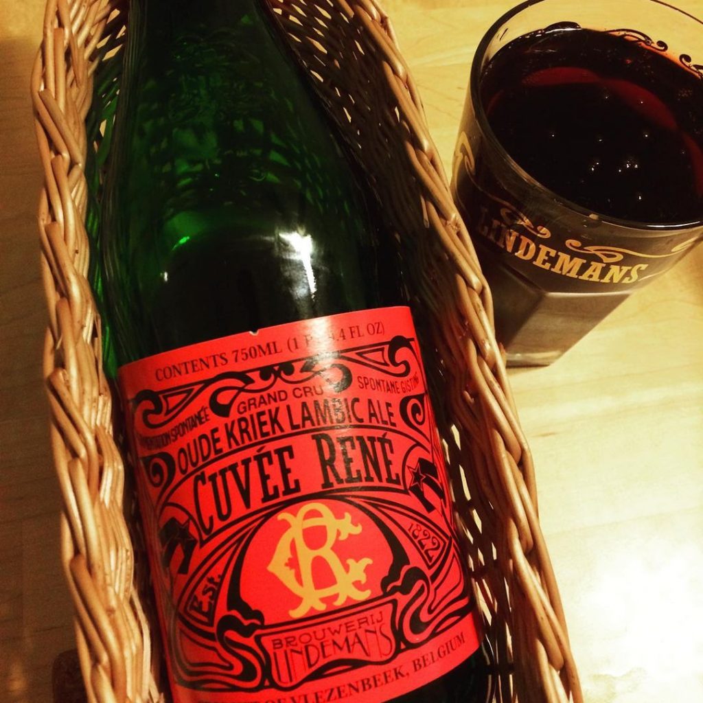 Oude Kriek Cuvée René by Brouwerij Lindemans