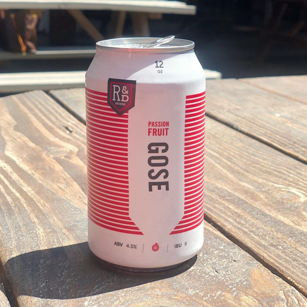 Passionfruit Gose by R&D Brewing