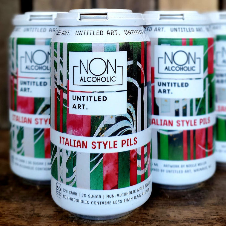 Non-Alcoholic Italian Pilsner by Untitled Art