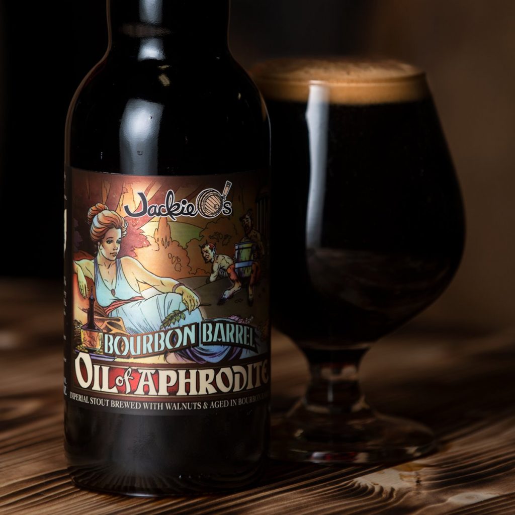 Bourbon Barrel Oil Of Aphrodite by Jackie O's Brewery