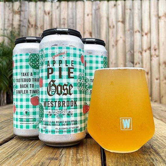 Grandma's Apple Pie Gose by Westbrook Brewing Co.