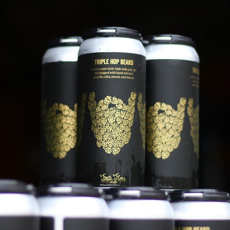 Triple Hop Beard by Fonta Flora Brewery