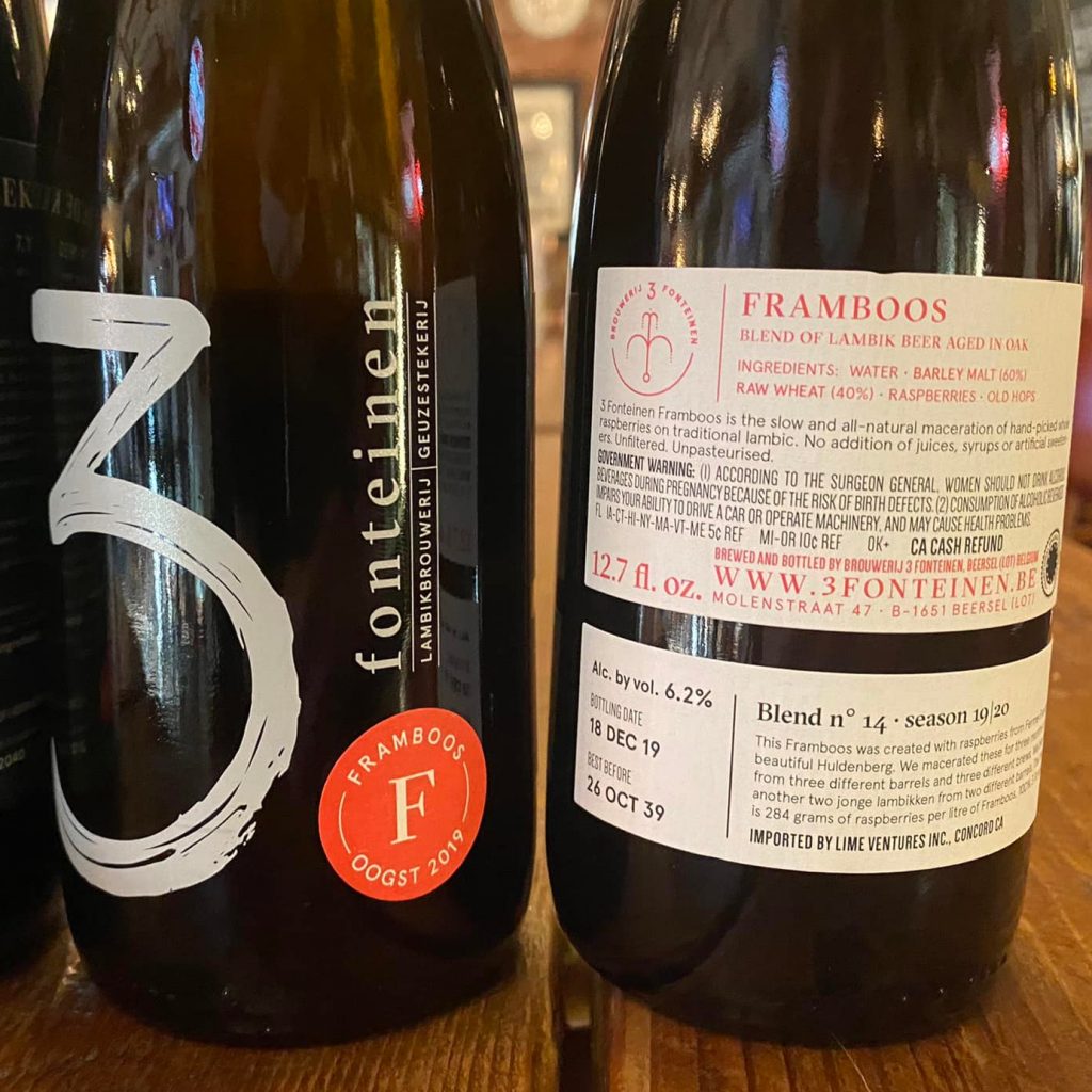 3 Fonteinen Framboos Oogst 2019 (season 19|20) Blend No. 14 by Brouwerij 3 Fonteinen