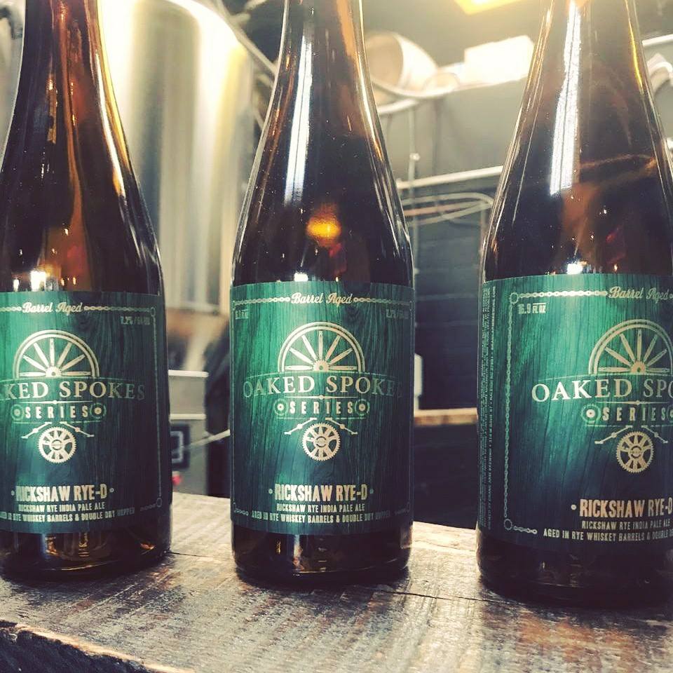 Oaked Spokes Series: Rickshaw Rye -D by Crank Arm Brewing Company