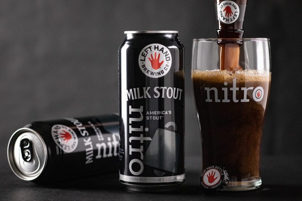 Milk Stout Nitro by Left Hand Brewing Company