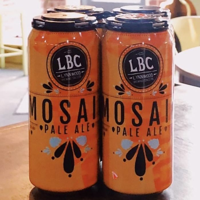 Mosaic Pale Ale by Lynnwood Grill & Brewing Concern