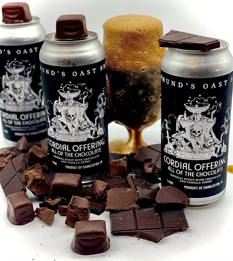 Cordial Offering: All the Chocolate by Edmund's Oast Brewing Company