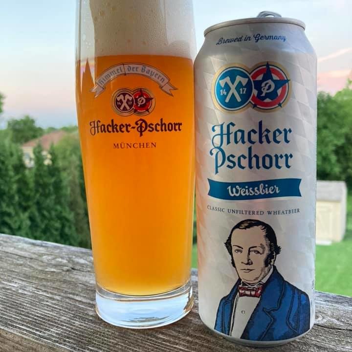 Weisse by Hacker-Pschorr