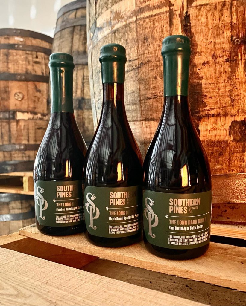 Rum Barrel Aged Long Dark Night by Southern Pines Brewing Company