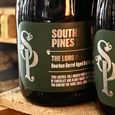 Bourbon Barrel Aged Long Dark Night by Southern Pines Brewing Company