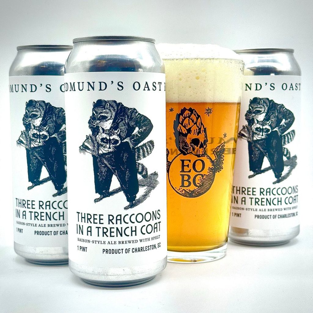 Three Raccoons In A Trench Coat by Edmund's Oast Brewing Company