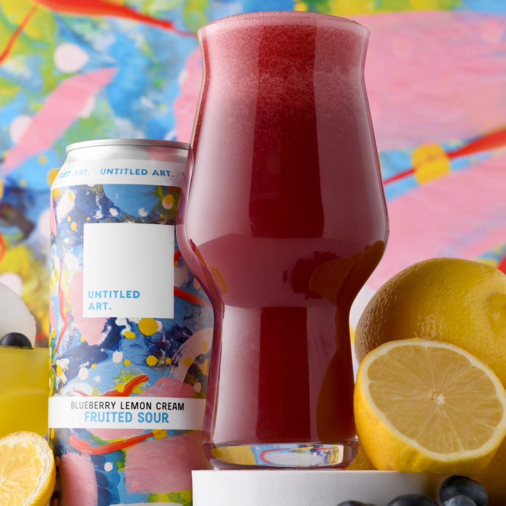 Blueberry Lemon Cream Sour by Untitled Art