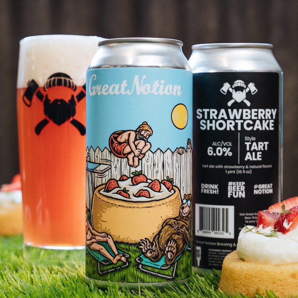 Strawberry Shortcake by Great Notion Brewing