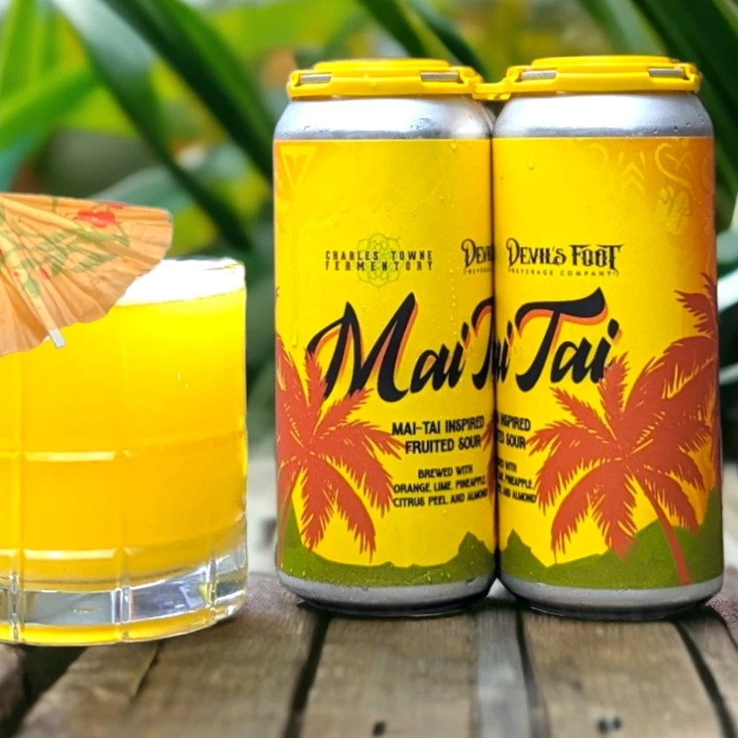 Mai Tai Sour Ale by Charles Towne Fermentory