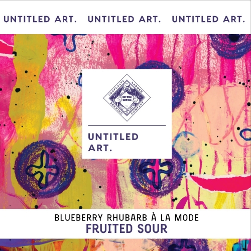 Blueberry Rhubarb À La Mode Fruited Sour by Untitled Art