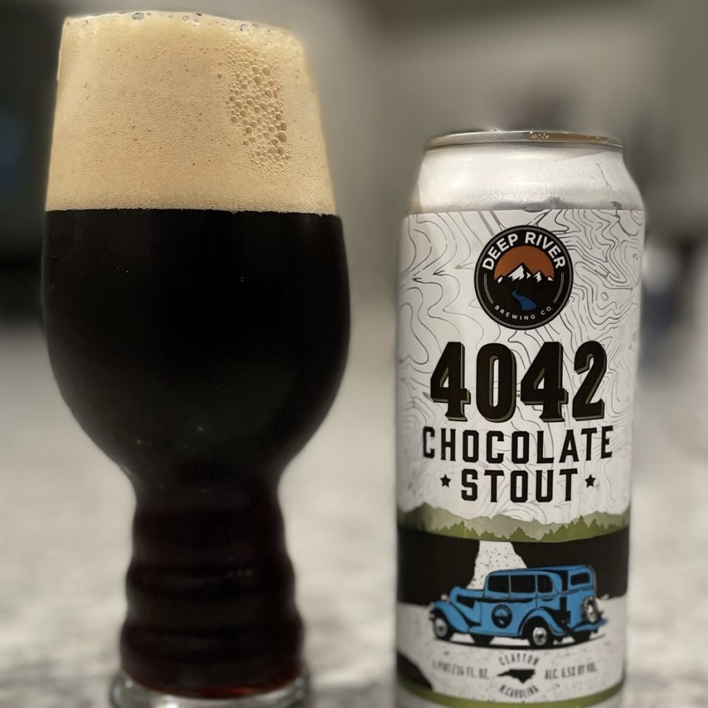 4042 Chocolate Stout by Deep River Brewing Company