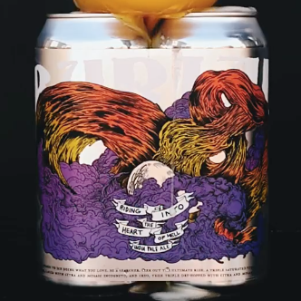 Riding Into The Heart Of Hell by Burial Beer Co.