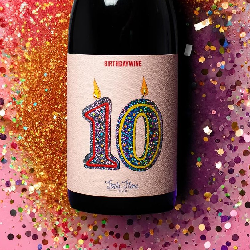Birthdaywine 10 by Fonta Flora Brewery