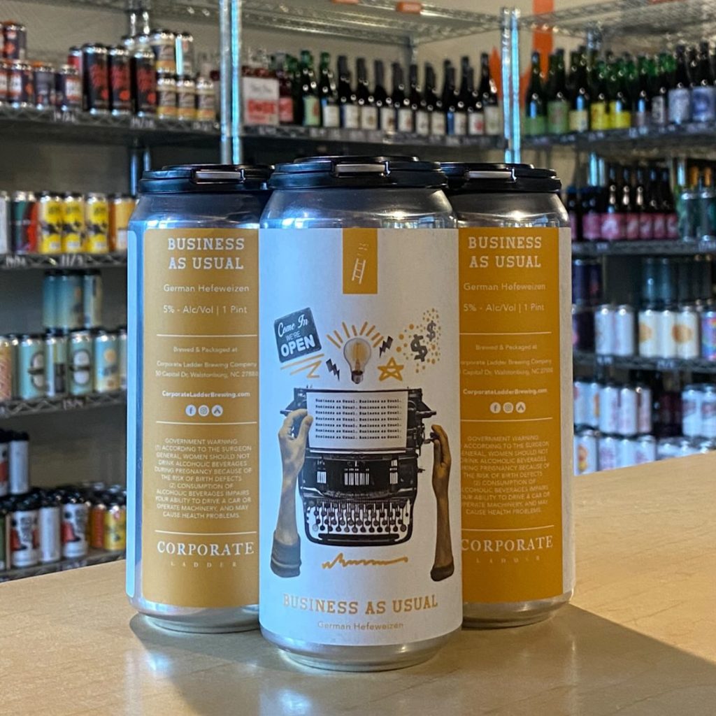 Business As Usual by Corporate Ladder Brewing Company