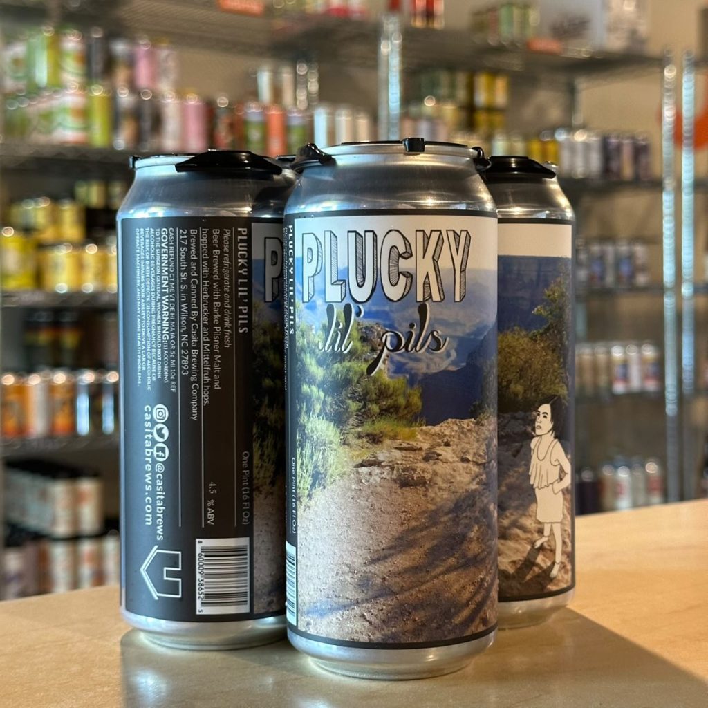 Plucky Lil’ Pils by Casita Brewing Company