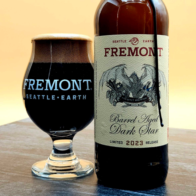 Bourbon Barrel Aged Dark Star (2025) by Fremont Brewing