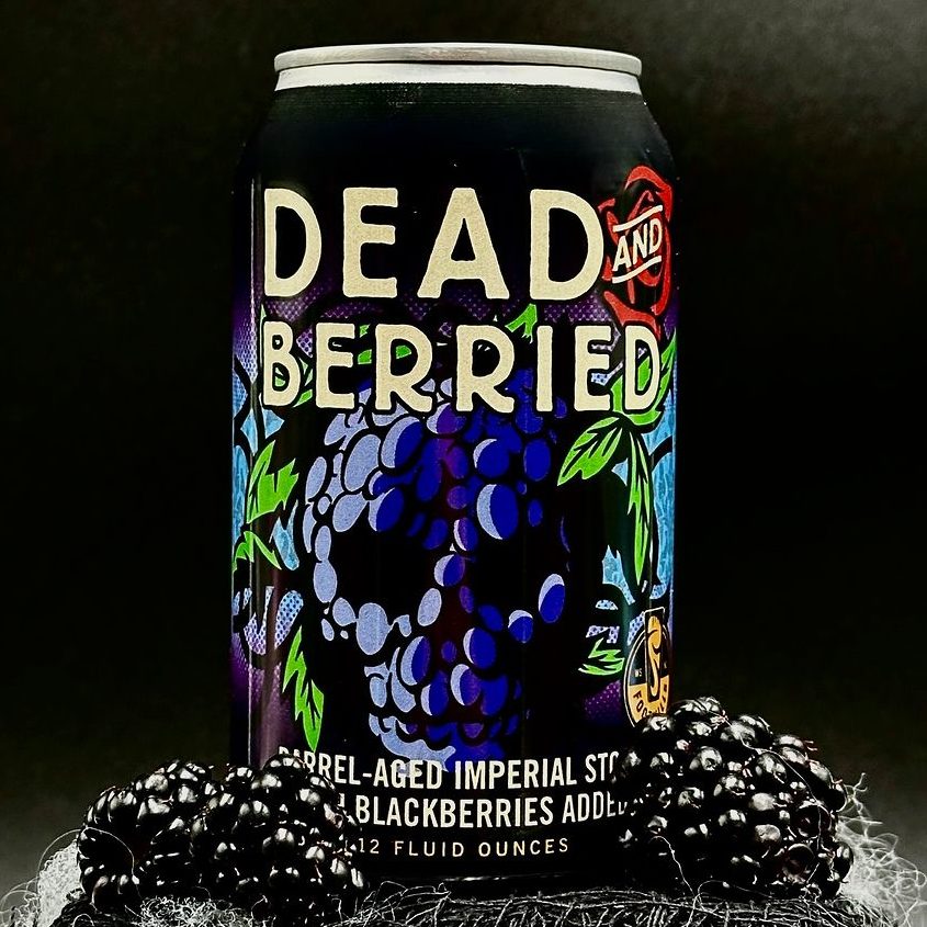 Dead and Berried Blackberry Imperial Stout by Foothills Brewing