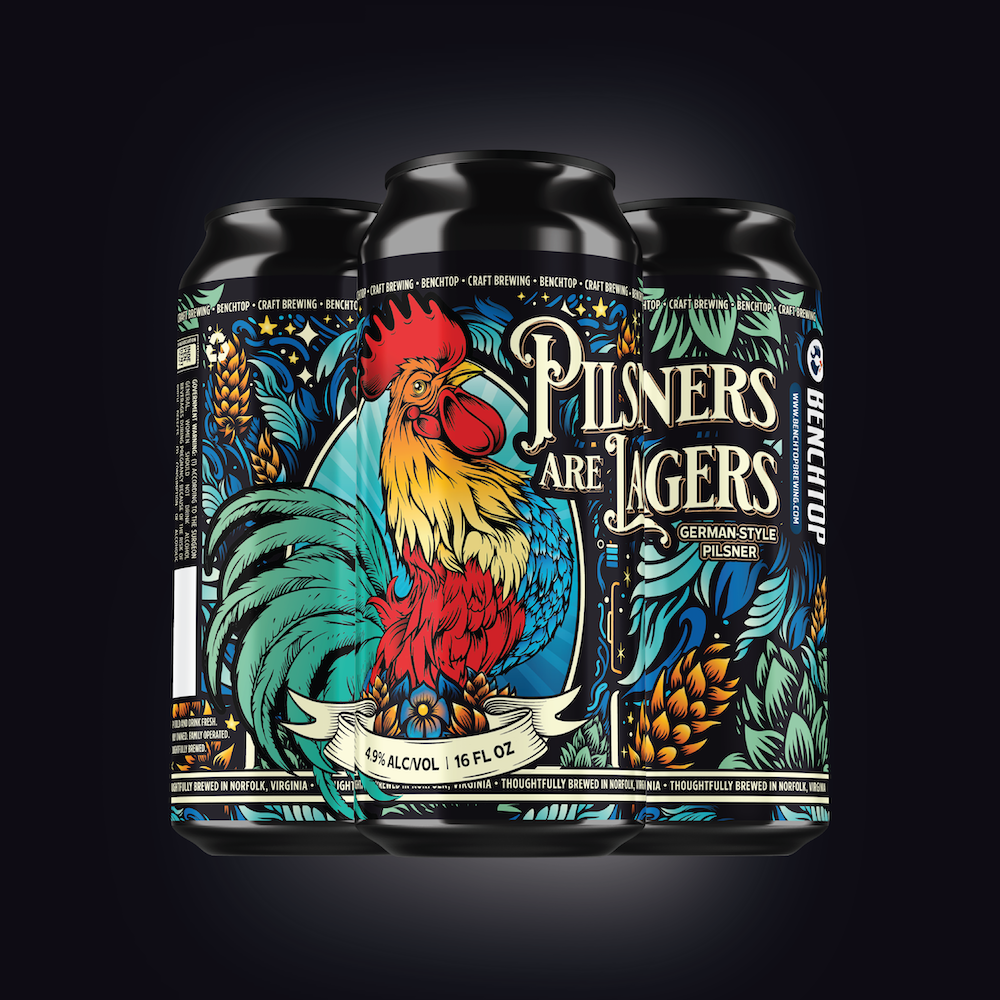 Pilsners Are Lagers by Benchtop Brewing Company