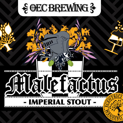 Malefactus by OEC Brewing (Ordinem Ecentrici Coctores)