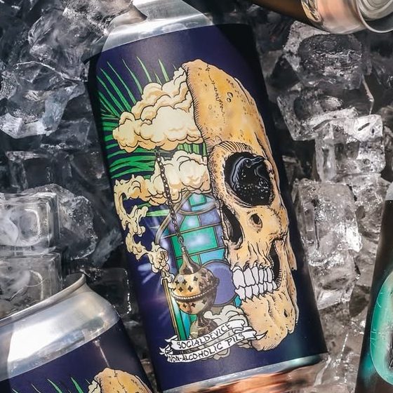 Socialdevice by Burial Beer Co.