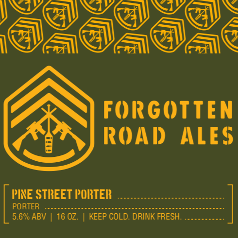 Pine Street Porter by Forgotten Road Ales
