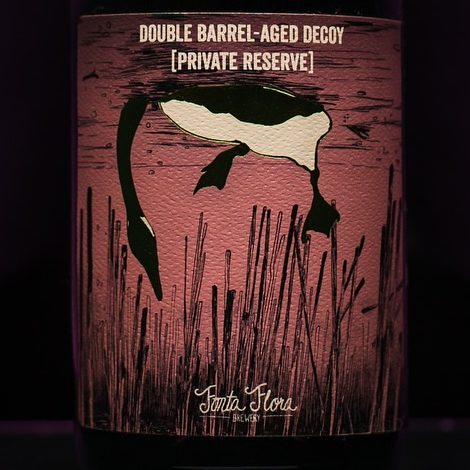 Double Barrel-Aged Decoy Private Reserve [rose gold goose] by Fonta Flora Brewery