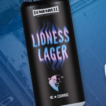 Lioness Lager by Bombshell Beer Company