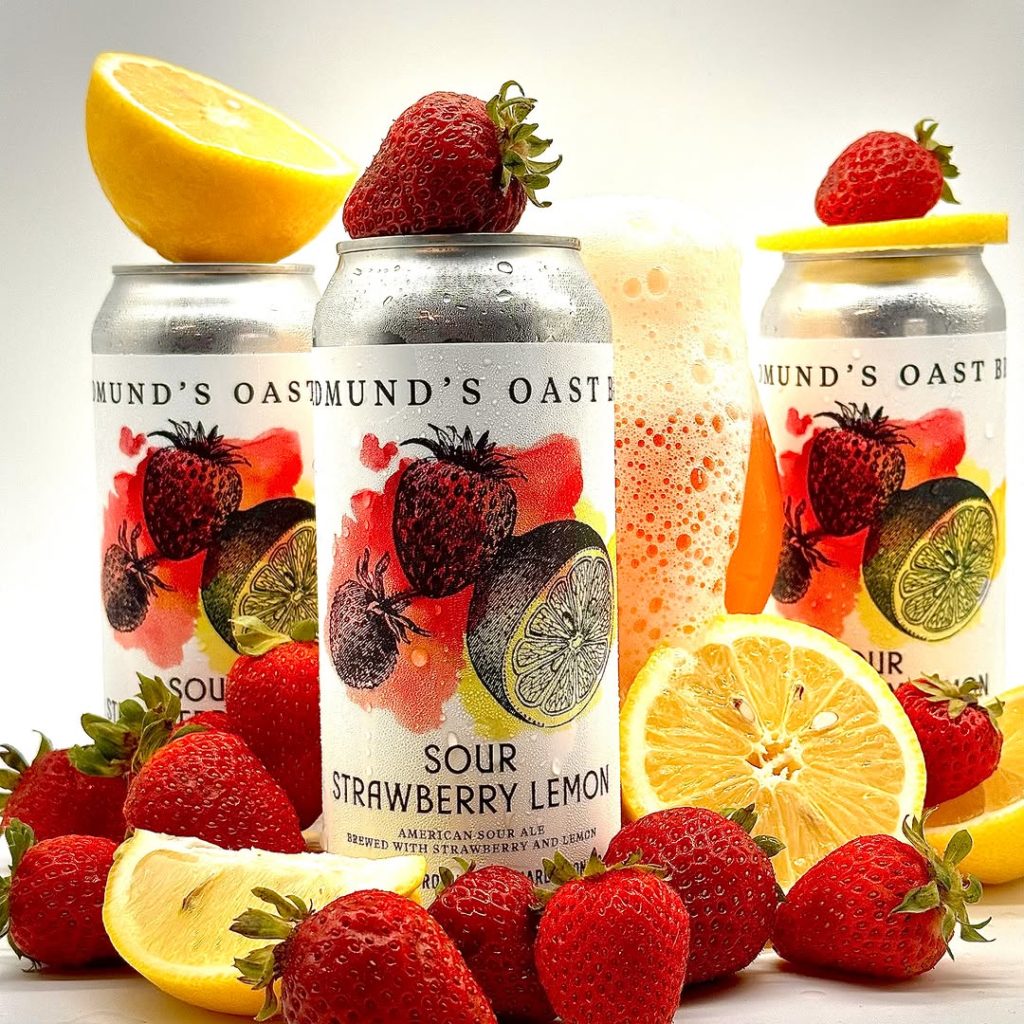 Sour Strawberry Lemon by Edmund's Oast Brewing Company