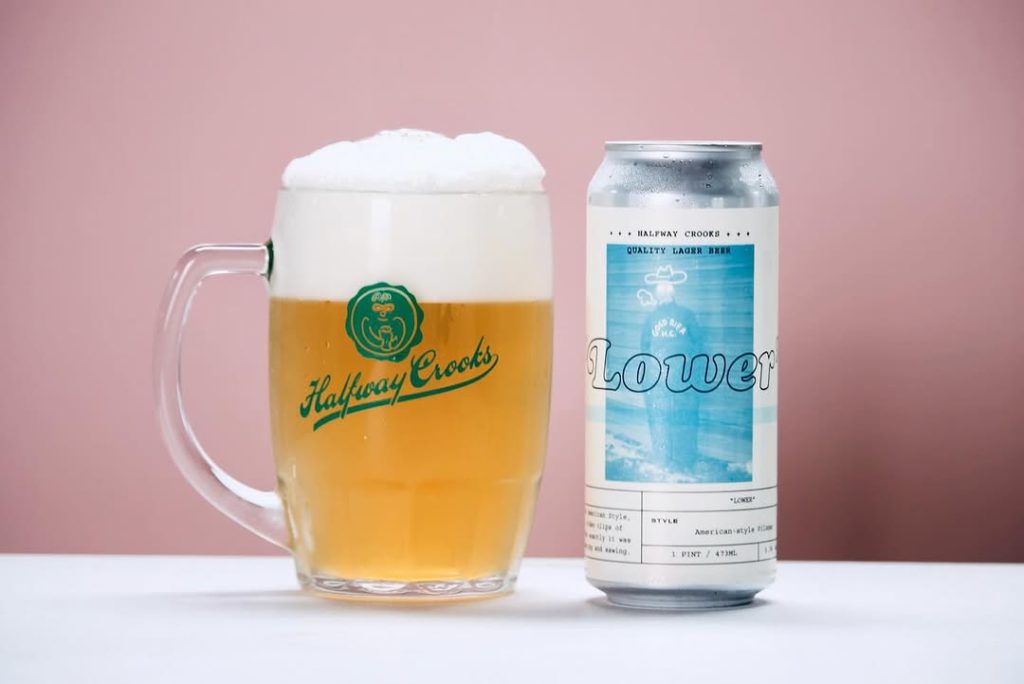 Lower by Halfway Crooks Beer