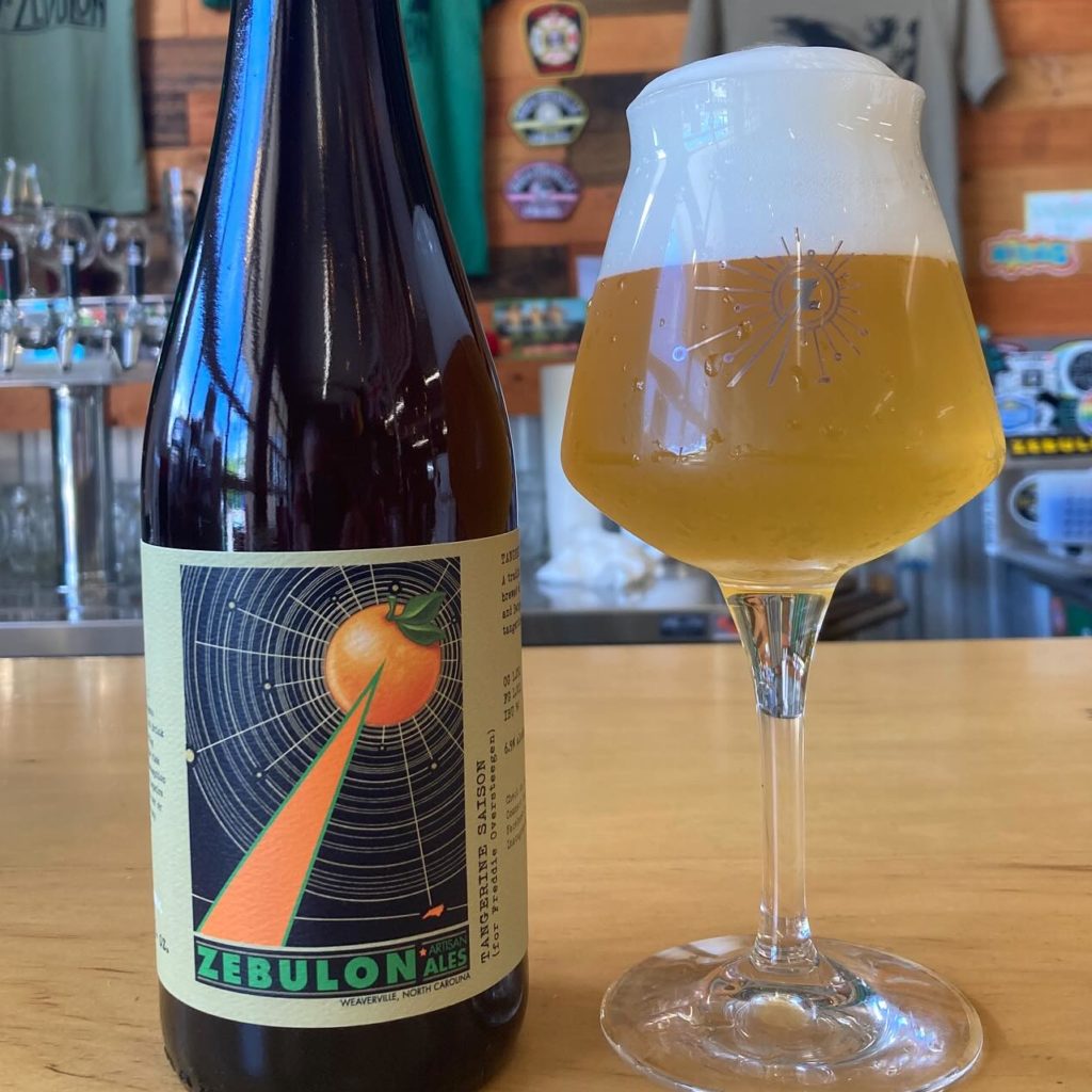Tangerine Saison by Zebulon Artisan Ales