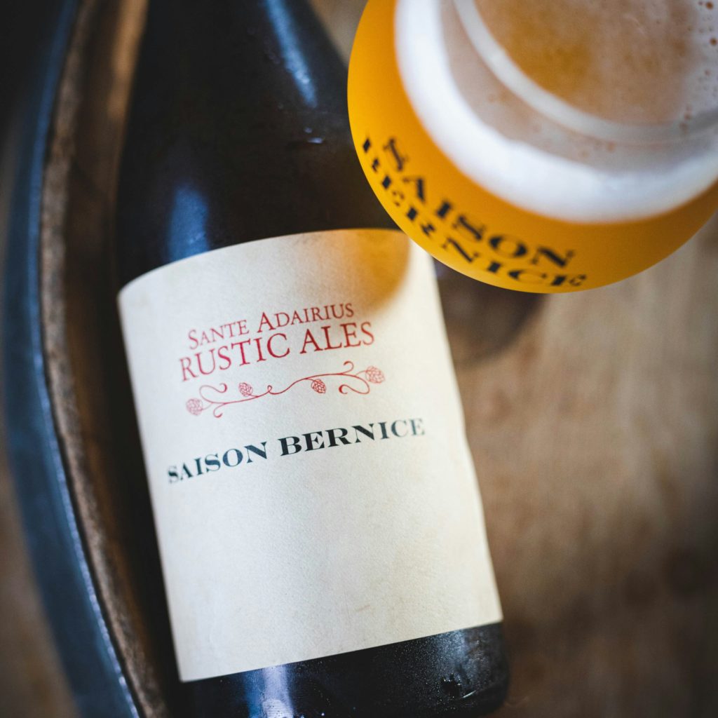 Saison Bernice by Sante Adairius Rustic Ales