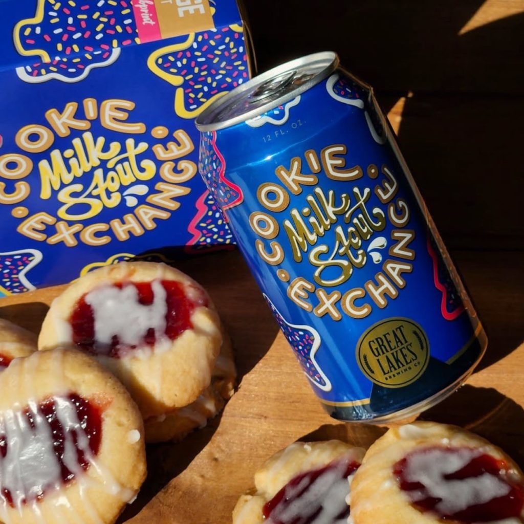 Cookie Exchange Milk Stout -Berry Jam Thumbprint by Great Lakes Brewing Company