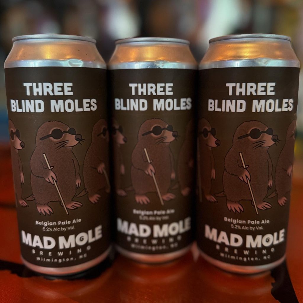 Three Blind Moles by Mad Mole Brewing