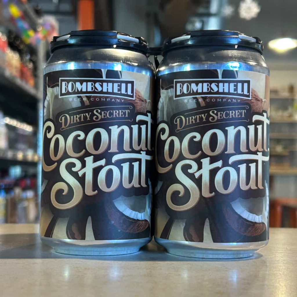 Dirty Secret Coconut Stout by Bombshell Beer Company