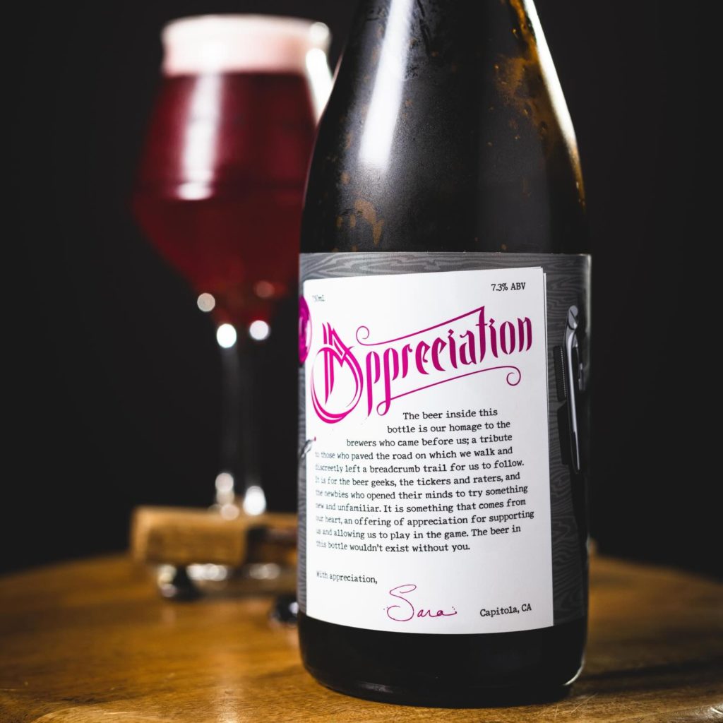 Appreciation by Sante Adairius Rustic Ales
