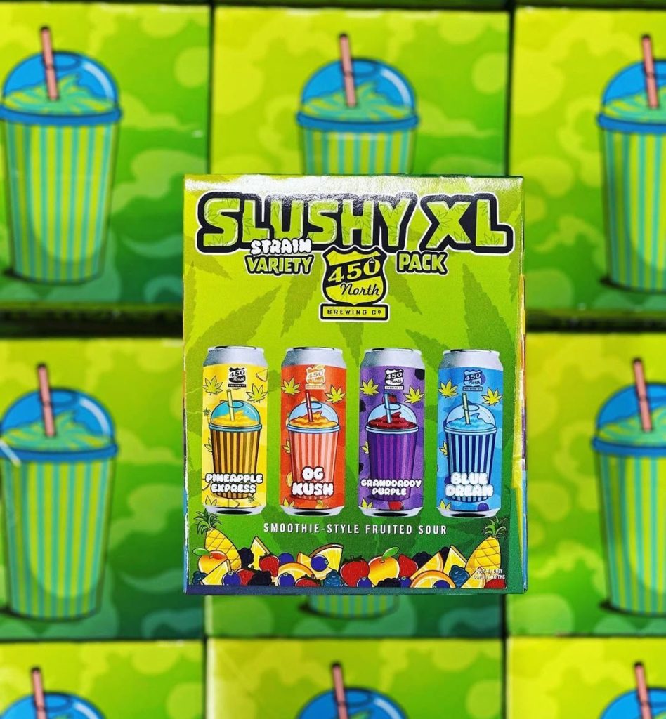 SLUSHY XL: 420 Strain Variety Pack by 450 North Brewing Company