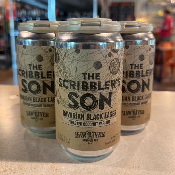 Scribbler's Son Toasted Coconut Variant by Haw River Farmhouse Ales