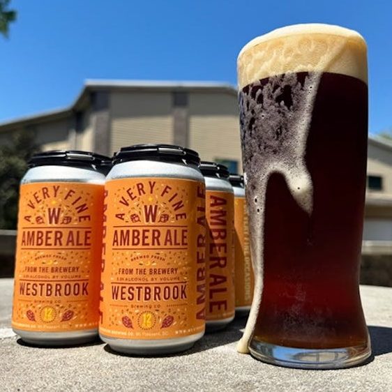 A Very Fine Amber Ale by Westbrook Brewing Co.