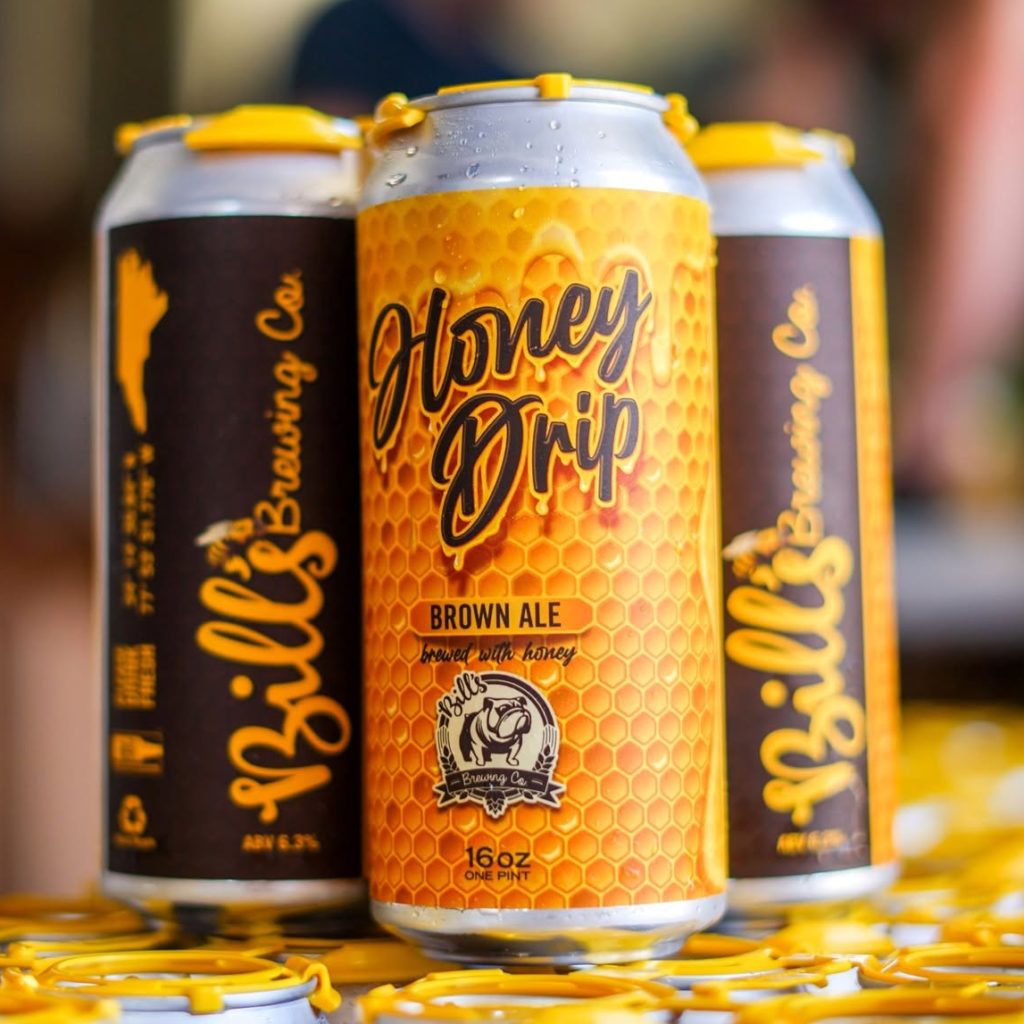 Honey Drip Brown Ale by Bill’s Brewing Co.
